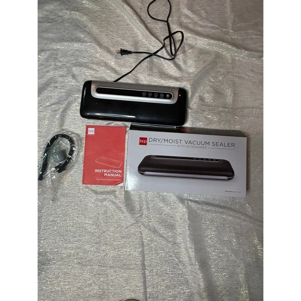 Best Choice Products 120W 50kPa Electric Food Vacuum Sealer Preserver Kit w/ Dry